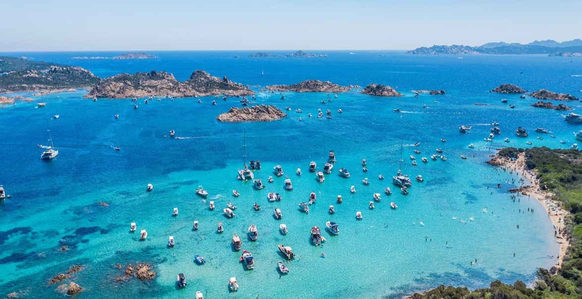 Sardinian sea coast
