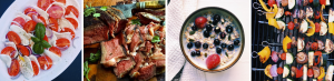 Examples of photos from food influencers