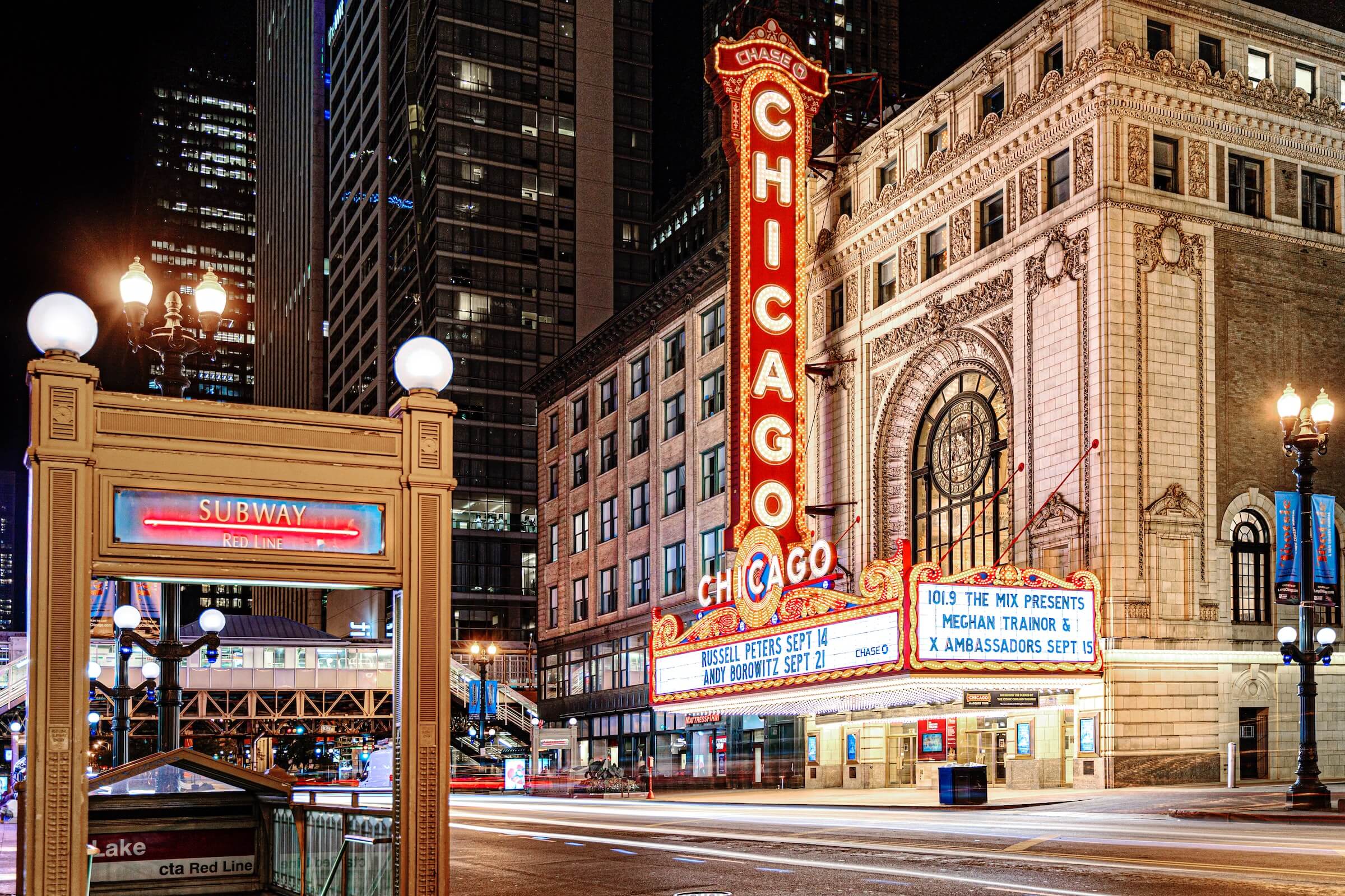 Chicago theatre district