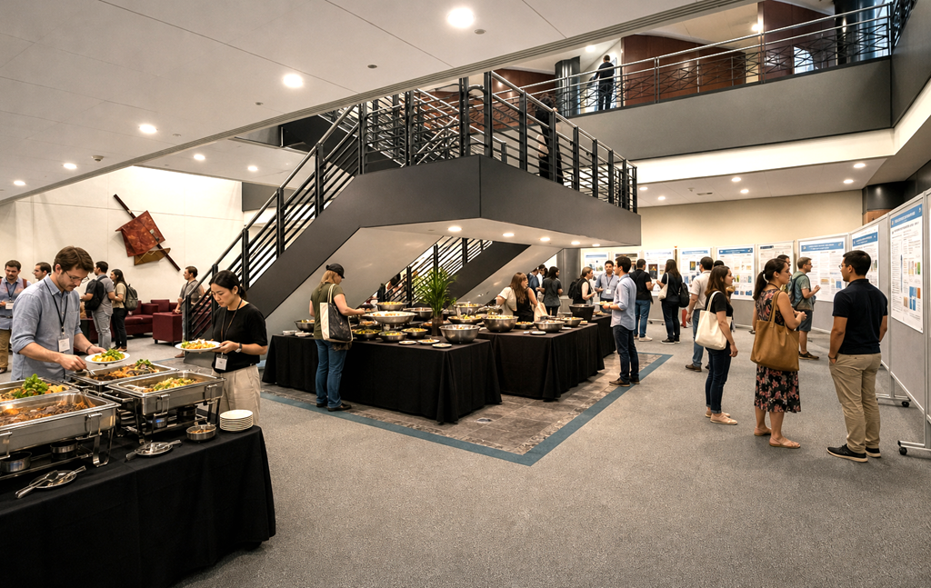 Reception space at the Conviser Law Center Concourse